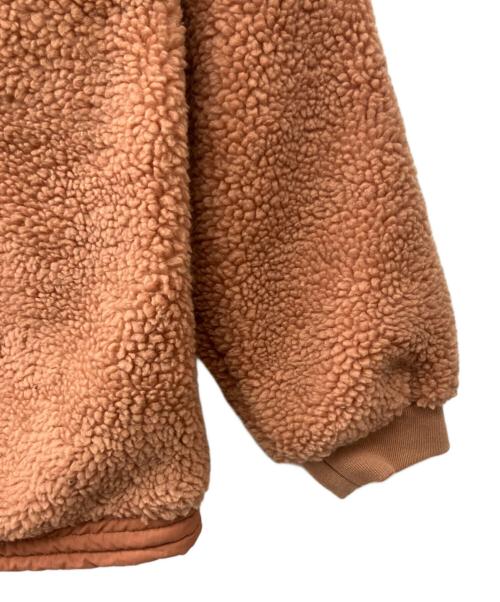 hummel（ヒュンメル）hummel (ヒュンメル) ボアクルーネック ブラウン サイズ:Lの古着・服飾アイテム