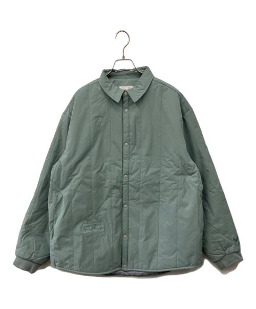 hummel（ヒュンメル）hummel (ヒュンメル) 中綿ジャケット ライトグレー サイズ:XLの古着・服飾アイテム