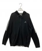adidasアディダス）の古着「厚手ニット」｜ブラック