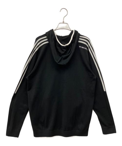adidas（アディダス）adidas (アディダス) 厚手ニット ブラック サイズ:XLの古着・服飾アイテム