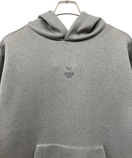 PUMA（プーマ）PUMA (プーマ) プルオーバーパーカー ライトグレー サイズ:M 未使用品の古着・服飾アイテム