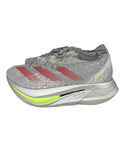 adidas（アディダス）adidas (アディダス) アディゼロプライムX シルバー サイズ:UK11の古着・服飾アイテム