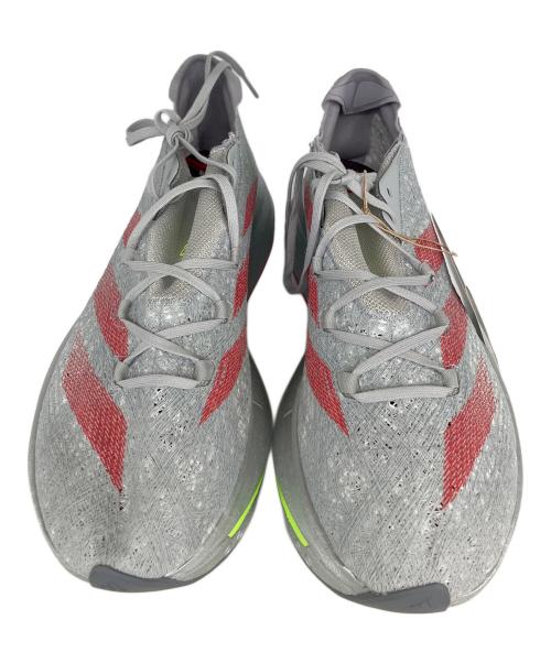 adidas（アディダス）adidas (アディダス) アディゼロプライムX シルバー サイズ:UK11の古着・服飾アイテム