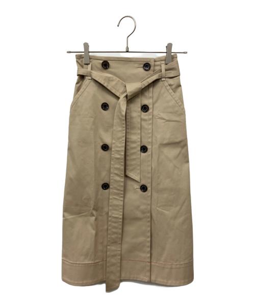 DOUBLE STANDARD CLOTHING（ダブルスタンダードクロージング）DOUBLE STANDARD CLOTHING (ダブルスタンダードクロージング) スカート ブラウン サイズ:76cm(W30)の古着・服飾アイテム