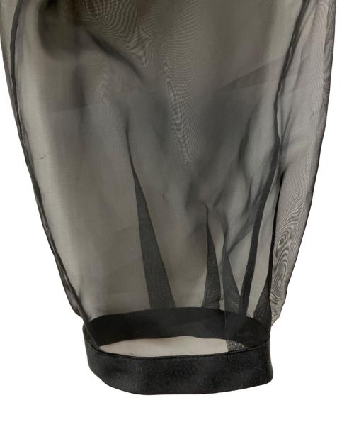 AEWEN MATOPH（イウエン マトフ）AEWEN MATOPH (イウエン マトフ) オーガンジーショートジャケット ブラック サイズ:Fの古着・服飾アイテム