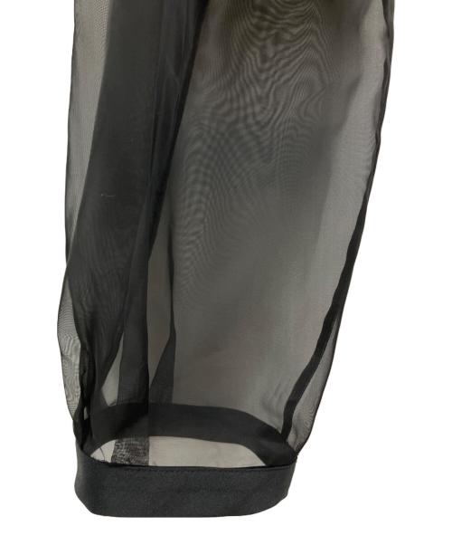 AEWEN MATOPH（イウエン マトフ）AEWEN MATOPH (イウエン マトフ) オーガンジーショートジャケット ブラック サイズ:Fの古着・服飾アイテム