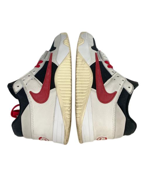 NIKE（ナイキ）NIKE (ナイキ) TRAVIS SCOTT (トラヴィススコット) Jumpman Jack TR（ジャンプマンジャック） ブラウン×ホワイト サイズ:US10.5の古着・服飾アイテム