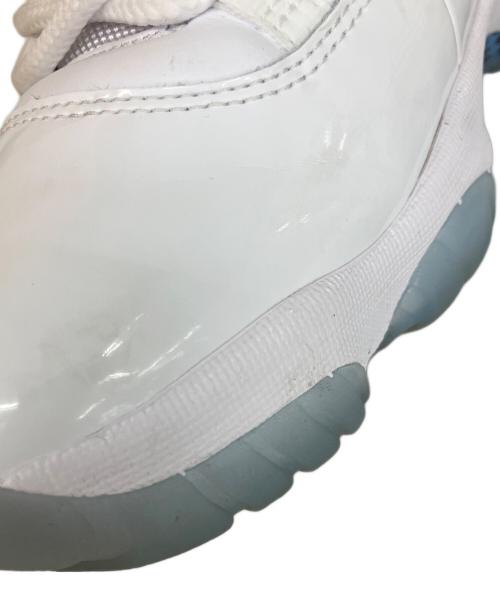 NIKE（ナイキ）NIKE (ナイキ) AIR JORDAN11Retro（エアジョーダン） ホワイト サイズ:US9.5の古着・服飾アイテム