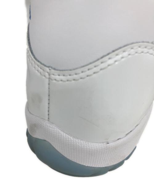 NIKE（ナイキ）NIKE (ナイキ) AIR JORDAN11Retro（エアジョーダン） ホワイト サイズ:US9.5の古着・服飾アイテム