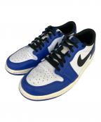 NIKEナイキ）の古着「Air Jordan 1 Retro Low OG（エアジョーダン）」｜ブルー×ホワイト