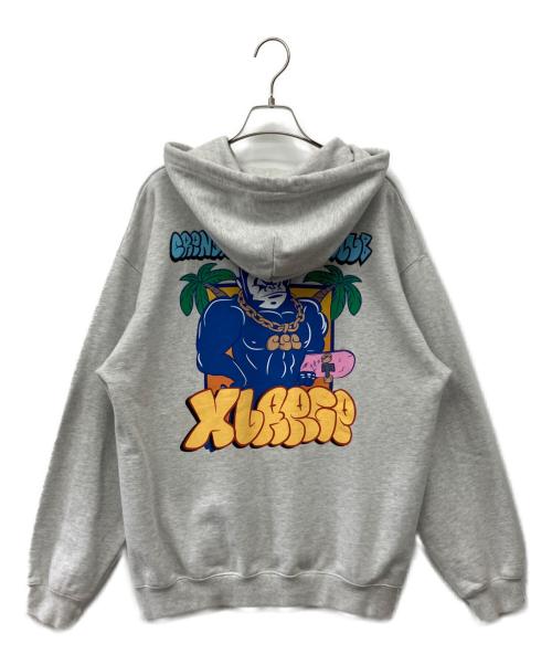X-LARGE（エクストララージ）X-LARGE (エクストララージ) パーカー グレー サイズ:Mの古着・服飾アイテム