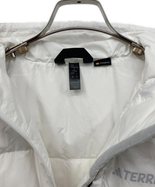 adidas（アディダス）adidas (アディダス) ダウンジャケット ホワイト サイズ:Lの古着・服飾アイテム