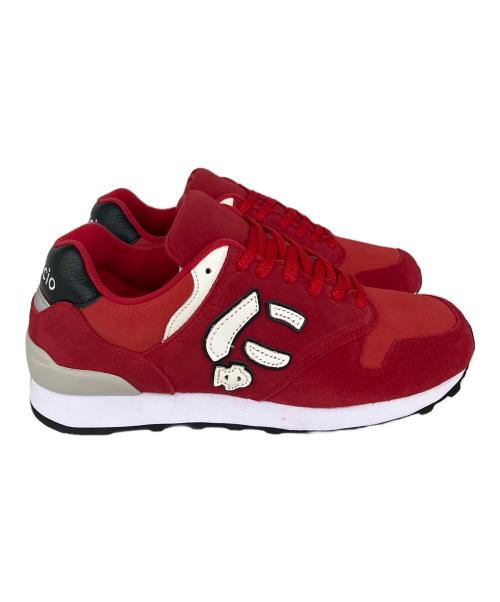 Sangacio（サンガッチョ）SANGACIO (サンガッチョ) にゅ～ず スニーカー レッド サイズ:US8の古着・服飾アイテム