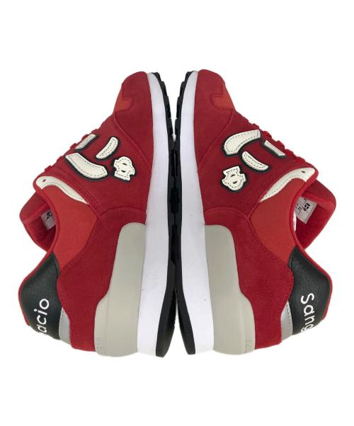 Sangacio（サンガッチョ）SANGACIO (サンガッチョ) にゅ～ず スニーカー レッド サイズ:US8の古着・服飾アイテム