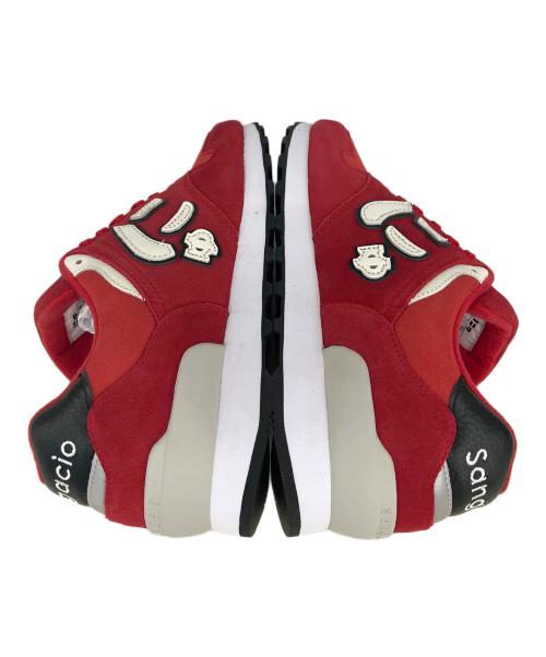 Sangacio（サンガッチョ）SANGACIO (サンガッチョ) にゅ～ず スニーカー レッド サイズ:US8の古着・服飾アイテム