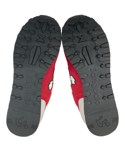 Sangacio（サンガッチョ）SANGACIO (サンガッチョ) にゅ～ず スニーカー レッド サイズ:US8の古着・服飾アイテム