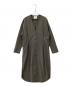 MARW UNITED ARROWS（マルゥ ユナイテッドアローズ）の古着「長袖ワンピース」｜オリーブ