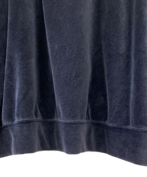 Needles（ニードルズ）Needles (ニードルズ) ベロアスウェット ブラック サイズ:XLの古着・服飾アイテム