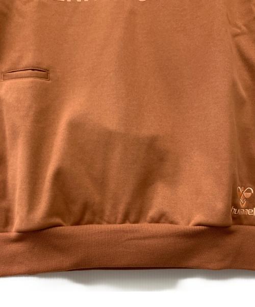 hummel（ヒュンメル）hummel (ヒュンメル) ハーフジップスウェット ブラウン サイズ:Lの古着・服飾アイテム