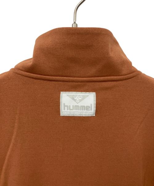 hummel（ヒュンメル）hummel (ヒュンメル) ハーフジップスウェット ブラウン サイズ:Lの古着・服飾アイテム