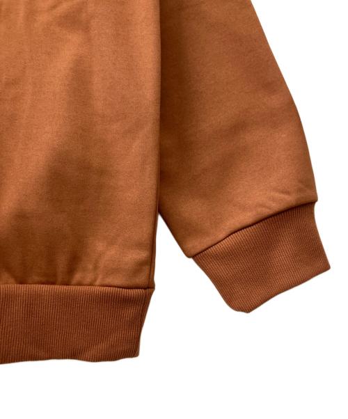 hummel（ヒュンメル）hummel (ヒュンメル) ハーフジップスウェット ブラウン サイズ:Lの古着・服飾アイテム