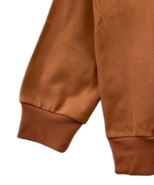 hummel（ヒュンメル）hummel (ヒュンメル) ハーフジップスウェット ブラウン サイズ:Lの古着・服飾アイテム