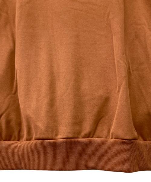 hummel（ヒュンメル）hummel (ヒュンメル) ハーフジップスウェット ブラウン サイズ:Lの古着・服飾アイテム