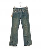 TRUE RELIGIONトゥルー レリジョン）の古着「デニムパンツ」｜インディゴ