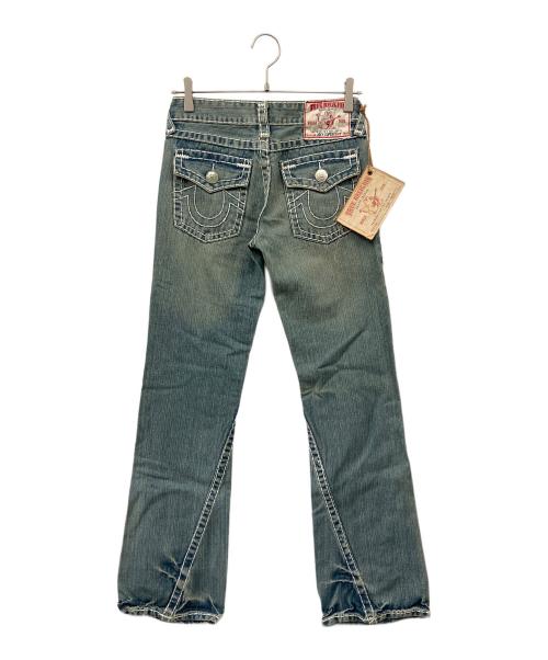 TRUE RELIGION（トゥルー レリジョン）TRUE RELIGION (トゥルー レリジョン) デニムパンツ インディゴ サイズ:68.5(W27)の古着・服飾アイテム