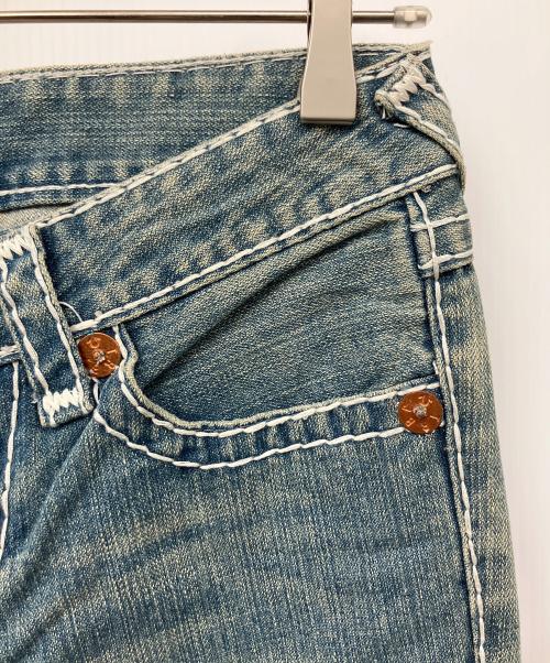 TRUE RELIGION（トゥルー レリジョン）TRUE RELIGION (トゥルー レリジョン) デニムパンツ インディゴ サイズ:68.5(W27)の古着・服飾アイテム