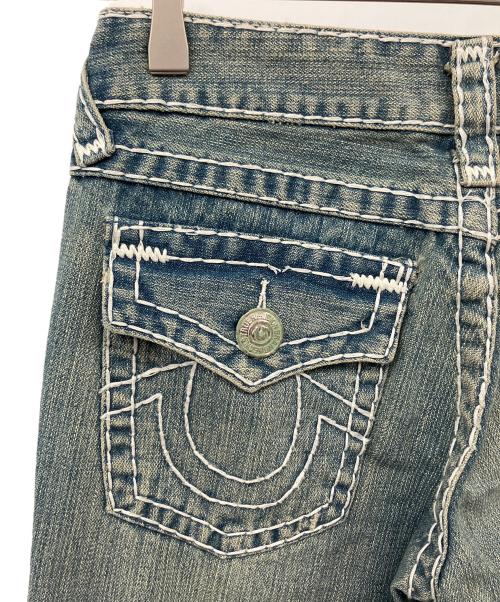 TRUE RELIGION（トゥルー レリジョン）TRUE RELIGION (トゥルー レリジョン) デニムパンツ インディゴ サイズ:68.5(W27)の古着・服飾アイテム