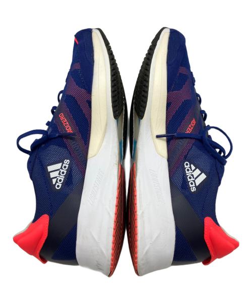 adidas（アディダス）adidas (アディダス) アディゼロ ジャパン 6 ネイビー×ピンク サイズ:28cmの古着・服飾アイテム