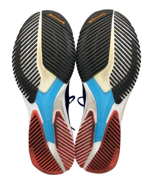 adidas（アディダス）adidas (アディダス) アディゼロ ジャパン 6 ネイビー×ピンク サイズ:28cmの古着・服飾アイテム