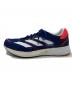 中古・古着 adidas (アディダス) アディゼロ ジャパン 6 ネイビー×ピンク サイズ:28cm：7000円