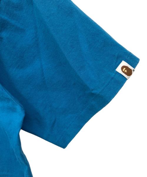 A BATHING APE（ア ベイシング エイプ）A BATHING APE (ア ベイシング エイプ) 半袖Tシャツ ブルー サイズ:XLの古着・服飾アイテム