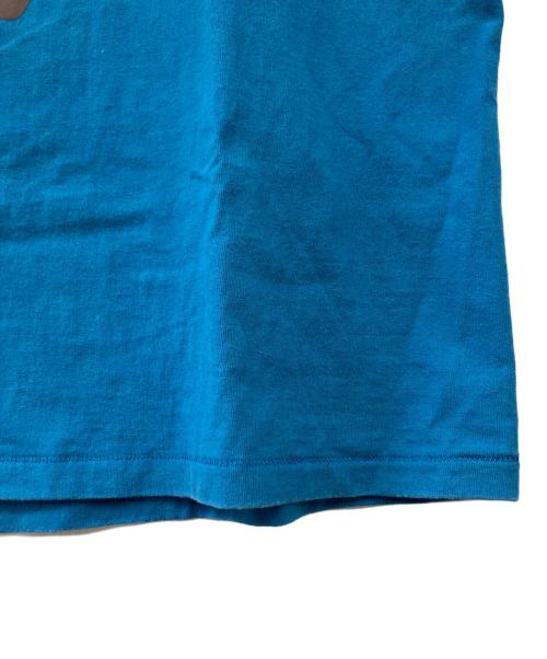 A BATHING APE（ア ベイシング エイプ）A BATHING APE (ア ベイシング エイプ) 半袖Tシャツ ブルー サイズ:XLの古着・服飾アイテム