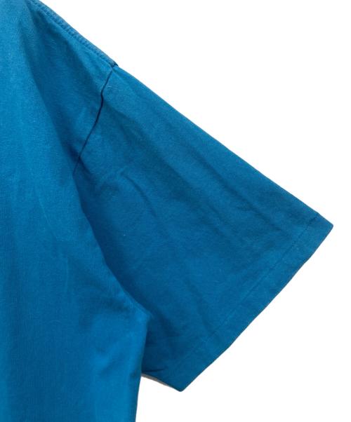 A BATHING APE（ア ベイシング エイプ）A BATHING APE (ア ベイシング エイプ) 半袖Tシャツ ブルー サイズ:XLの古着・服飾アイテム