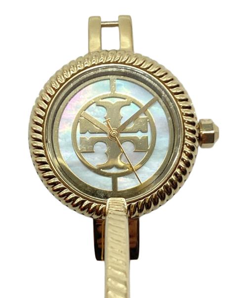 TORY BURCH（トリーバーチ）TORY BURCH (トリーバーチ) 腕時計 パール×ゴールドの古着・服飾アイテム
