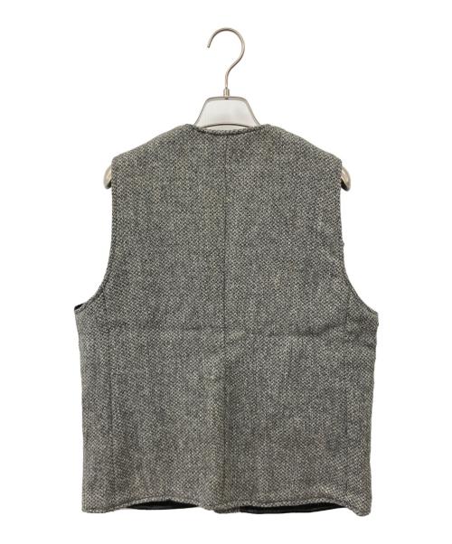 Harris Tweed（ハリスツイード）Harris Tweed (ハリスツイード) ベスト ライトグレー サイズ:Lの古着・服飾アイテム