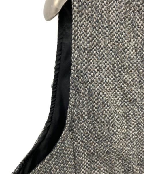 Harris Tweed（ハリスツイード）Harris Tweed (ハリスツイード) ベスト ライトグレー サイズ:Lの古着・服飾アイテム