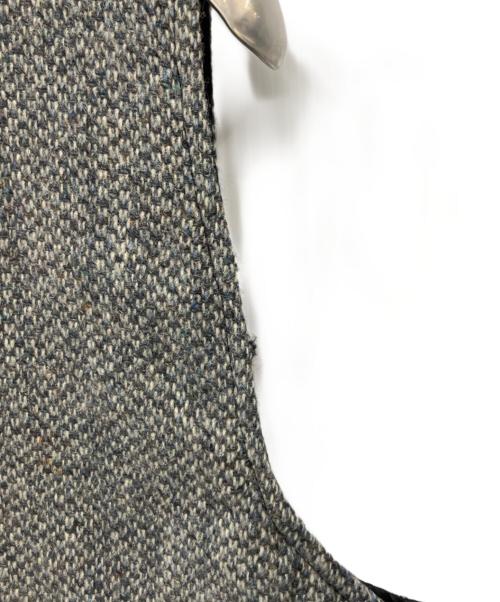 Harris Tweed（ハリスツイード）Harris Tweed (ハリスツイード) ベスト ライトグレー サイズ:Lの古着・服飾アイテム