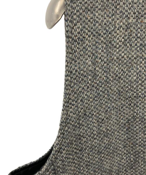 Harris Tweed（ハリスツイード）Harris Tweed (ハリスツイード) ベスト ライトグレー サイズ:Lの古着・服飾アイテム