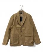 NEW BALANCEニューバランス）の古着「カジュアルジャケット」｜ブラウン