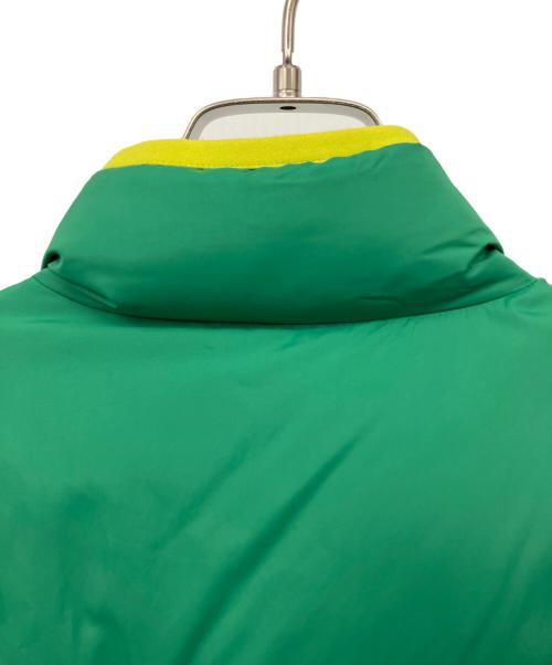NANGA（ナンガ）NANGA (ナンガ) ダウンベスト グリーン×イエロー サイズ:XLの古着・服飾アイテム