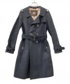 COACHコーチ）の古着「トレンチコート」｜ネイビー