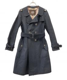 COACH（コーチ）の古着「トレンチコート」｜ネイビー