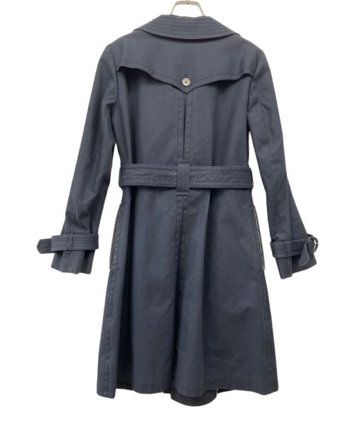 COACH（コーチ）COACH (コーチ) トレンチコート ネイビー サイズ:Lの古着・服飾アイテム