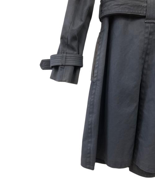COACH（コーチ）COACH (コーチ) トレンチコート ネイビー サイズ:Lの古着・服飾アイテム
