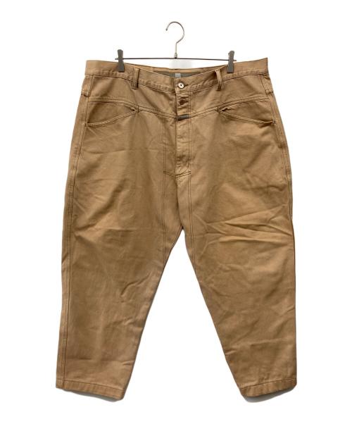 MARITHE+FRANCOIS GIRBAUD（マリテフランソワジルボー）MARITHE+FRANCOIS GIRBAUD (マリテフランソワジルボー) ペインターパンツ ブラウン サイズ:106cm(W42)の古着・服飾アイテム