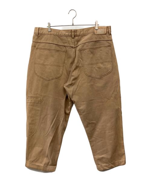 MARITHE+FRANCOIS GIRBAUD（マリテフランソワジルボー）MARITHE+FRANCOIS GIRBAUD (マリテフランソワジルボー) ペインターパンツ ブラウン サイズ:106cm(W42)の古着・服飾アイテム